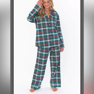Show me Your Mumu classic PJ set Holiday plaid size S